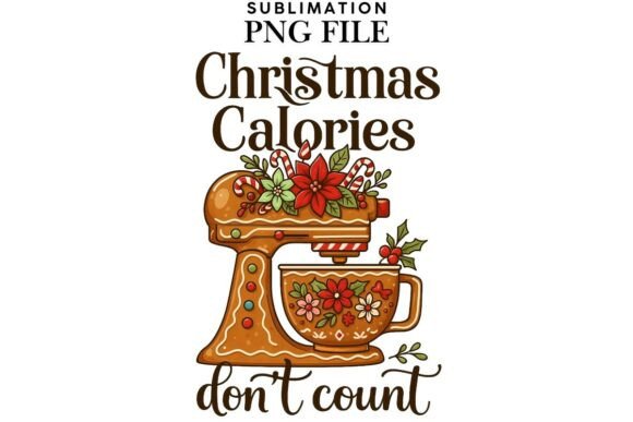 A Festive Review: Christmas Calories Graphics for Brand Illustrations