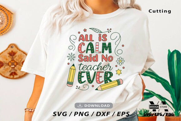 A Funny Teacher Quote Graphic That Builds Seasonal Brand Identity