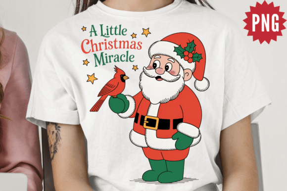A Little Christmas Miracle PNG: Perfect for Festive Branding