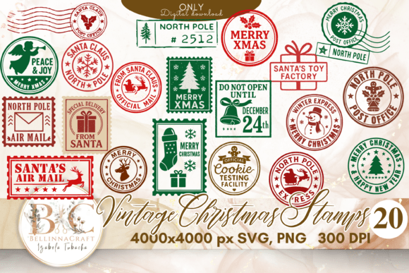 A Vintage Graphics Bundle for Holiday Editorial Design