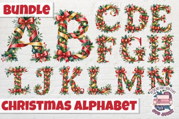 Christmas Graphics: A Review of Professional PNG Letters & Numbers