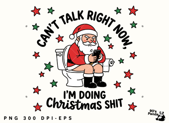 Funny Christmas Santa Png Eps: A Festive Embroidery Gem