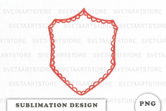 Red Crest Christmas Frame Png: A Versatile Graphics Asset