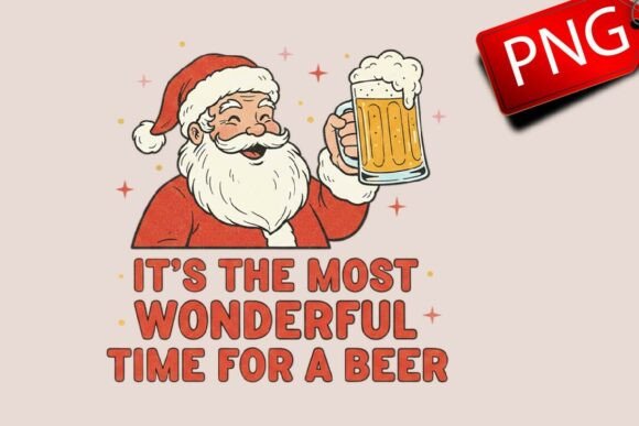 Retro Funny Santa Christmas SVG PNG: A Versatile Graphics Asset