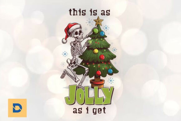 Skeleton Christmas Humor PNG: A Fun Graphic for Crafters